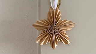 Weihnachtsstern aus Papier / Estrela de Natal fácil de fazer