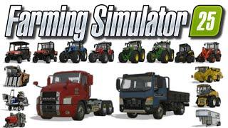 FS25 Website Update - Over 170 Pieces Of Equipment! | Farming Simulator 25