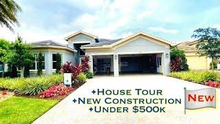 New Construction in Port Saint Lucie, Florida  House Tour Virtual Walk Thru