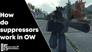 Do suppressors work in Openworld & how do they work (Blackhawk Rescue Mission 5 Gen4)