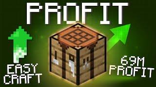 These Crafts Make You MILLIONS In Minutes! (Hypixel Skyblock)