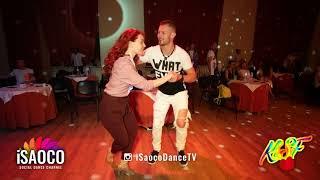 Alexandr Nechaev and Marichka Sobko Salsa Dancing at KISF, Friday 01.06.2018