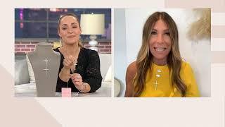 Diamonique x Jennifer Miller Flexible Cross Necklace, Sterling Silver on QVC