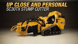 Walkaround of the Vermeer SC30TX stump cutter