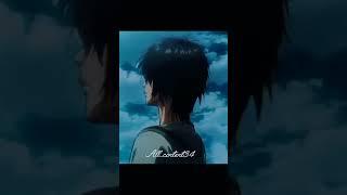 set me free Attack on titan mortals Eren freedom #attitude#Eren#shortsvideo