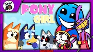 FNF BLUEY PONY GIRL BUT EVERYONE SING IT