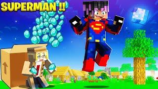 MINECRAFT BUT I BECAME SUPERMAN