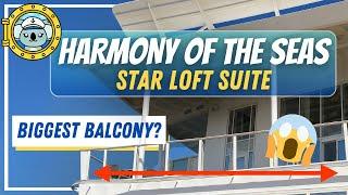 Star Loft Suite Harmony of the Seas | Cabin 1724 Tour & Review