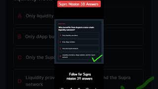 Supra Mission 38 Answers: Ace the SupraOracles Mission 38 Quiz