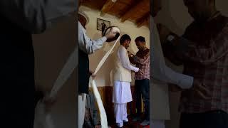 Village Groom Preparing #villagelife #villagewedding