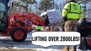 Will a Kioti DK or NX Tractor Lift 2000lbs? - DK4710SE vs. NX4510