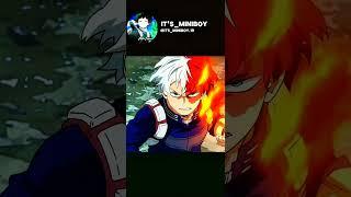 Shoto trying to stop shigaraki  #mha #myheroacademia #shorts