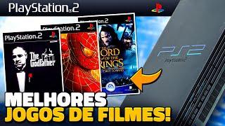 TOP MELHORES JOGOS de PS2 baseados em FILMES!