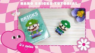 LET'S BUILD NANO BRICK CHARACTER : LUIGI