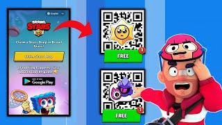 WHATT!! NEW LEGENDARY STARR DROPS AND KNIGHTMARE NANI ICON QR CODE  FREE NEW BRAWL STARS QR CODE .