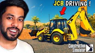 I BECAME A JCB DRIVER IN CONSTRUCTION SIMULATOR !! | Construction simulator gameplay | Mr IG