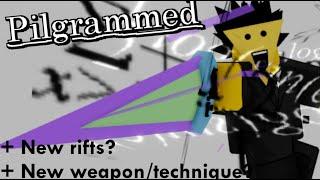 (Sneak Peak) New Chaos Weapon? More Rifts? - roblox Pilgrammed