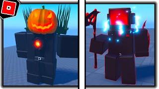 How to get HALLOWEEN 2024 BADGE + GRIM REAPER TVMAN in SIMPLE SKIBIDI RP - Roblox