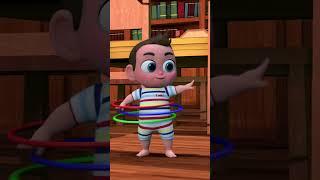 HULA HOOP TIME #ytshorts #powerkids #silentcomedy #jane&jerry #COMEDY #ANIMATION