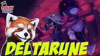 ТЁМНЫЕ КОНФЕТКИ ПОЛЕЗНЫ ДЛЯ ЗДОРОВЬЯ! Рокки играет в Deltarune! Андертейл 2: часть 3.