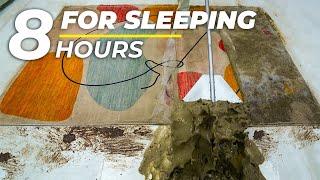 8 HOURS - Fall Asleep With Satisfying Carpet Washing Process - ASMR Calming Satisfying Sleep