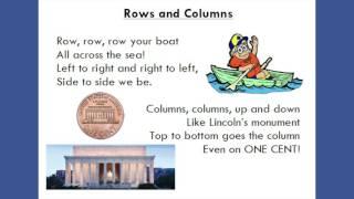 Rows and Columns by Miss Modena