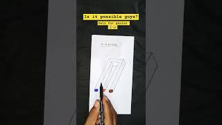 IS IT POSSIBLE GUYS ?  COMMENT PLEASE #impossible #mindset #crazy #shorts #challenge #creative