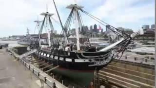 Time-lapse Video of USS Constitution in Dry Dock