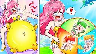 Anna's Sad Pregnancy - Fire, Water, Wind Elements | Gacha Club | Rainbow Z Multiverse