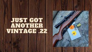 Just Got Another Old .22