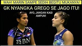  DIKASI SKORE AFRIKA NIH! Gregoria Mariska Tunjung vs Carolina Marin Badminton Bulutangkis