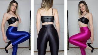 SPANDEX LEGGINGS TRY ON HAUL ️️️