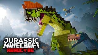 My friends died in Jurassic Hardcore Minecraft, Can I Survive?