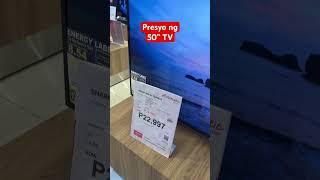 Presyo ng 50” TV