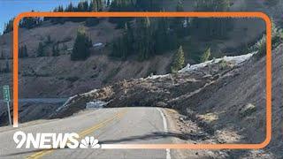 Landslide closes Loveland Pass