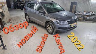 Обзор новый Skoda Karoq 2022 страшный но комфортный