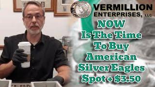 Tampa Bay Coin Shop Silver & Gold Premiums | Selling American Silver Eagles Spot + $3.50! #Trending