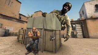 Сильверы пугают Мясника... CS:GO