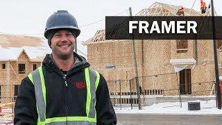 Job Talks - House Framer - James Explains How he Came to Run his Own Business