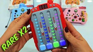 NEW POP IT RARE 2025 Unboxing Fast Push Game Fidget Toy Impossible To Stop Playing, What Do You Bet?