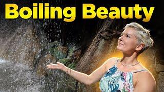 Under a Hot Waterfall in Guatemala - EP.333
