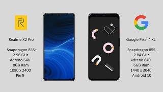 Realme X2 Pro vs Pixel 4 XL: Antutu Benchmark