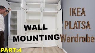 IKEA PLATSA Wardrobe wall mounting/PLATSA doors adjustment/ PART:4