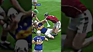 Hardest Hits In GAA #shorts #hurling #tipperary #galway #gaa