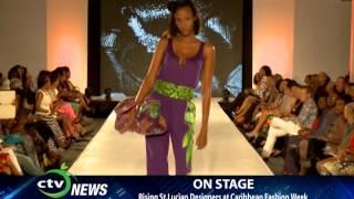 CTV NEWS - Rising St  Lucian Designers at Caribbean Fashion Week