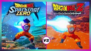 Dragon Ball Sparking Zero vs Dragon Ball Z Kakarot - Early Side By Side Comparison