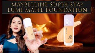 Maybelline SuperStay Lumi Matte FOUNDATION FOR FLAWLESS SKIN  ? #makeup #skincareproducts