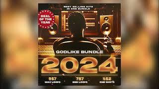 [ROYALTY-FREE] 2024 Godlike Bundle - Multi Genre Sample Pack, Loop Kit, Drum Kit ( 2190+ Files )