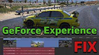 Проблема записи видео в Geforce Experience! Звук отстает от Видео после записи. Пиксели на видео!