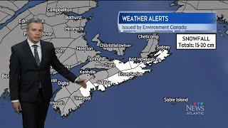 WINTER STORM UPDATE | Latest forecast from CTV News Atlantic